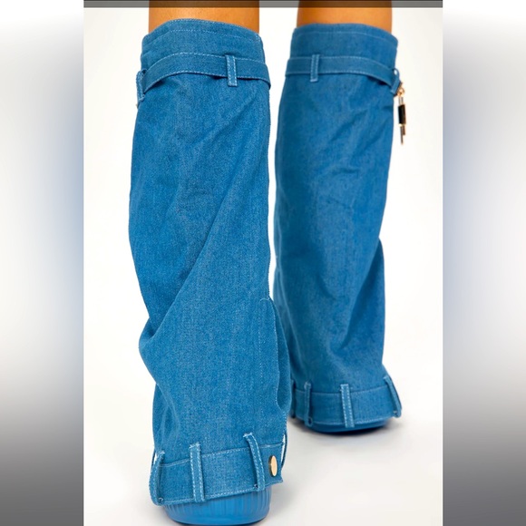 Denim boots - Picture 4 of 4